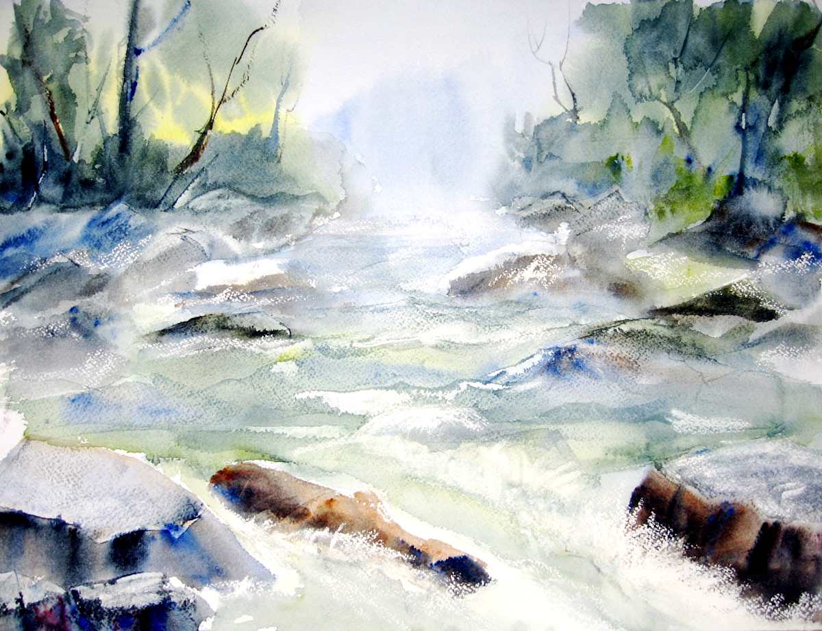 Rushing River by Barbara Mandel, Image 1.
