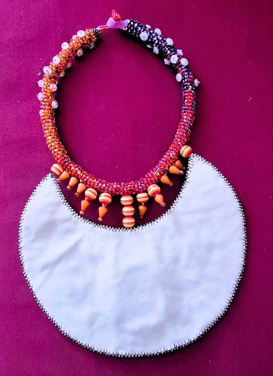 Scarab Collar by Naan Pocen, Image 1.