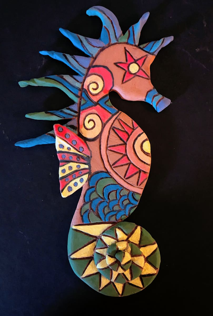 Seahorse 2 by Nancy Jakubowski 