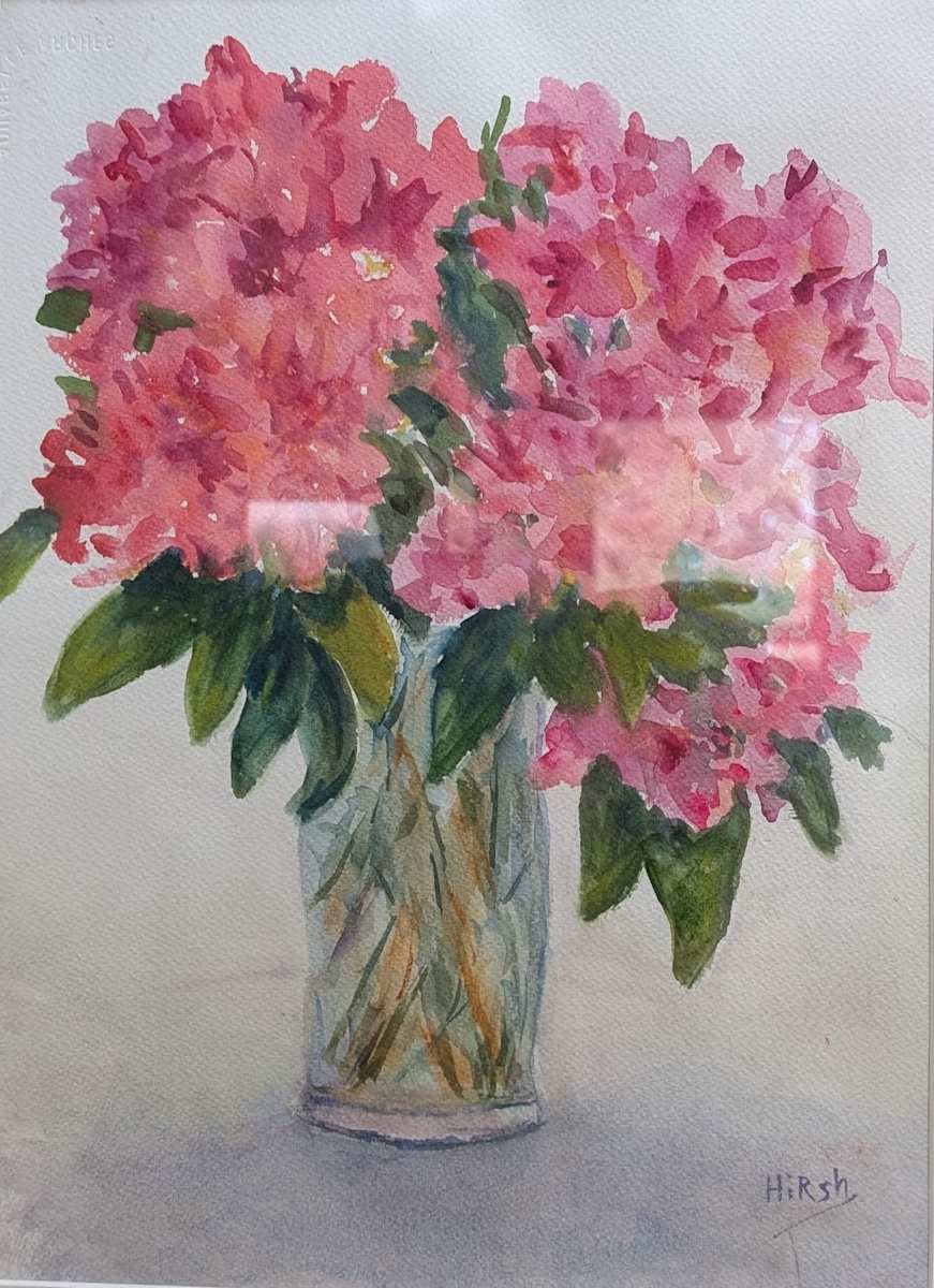 Spring Flowers--Rhodos by Cathy Hirsh 