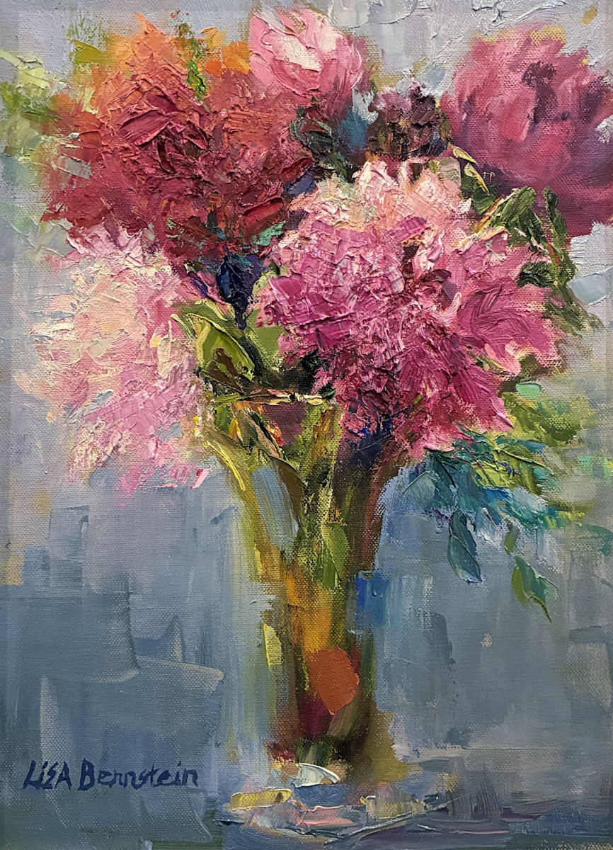 Summer Peonies by Lisa Bernstein, Image 1.