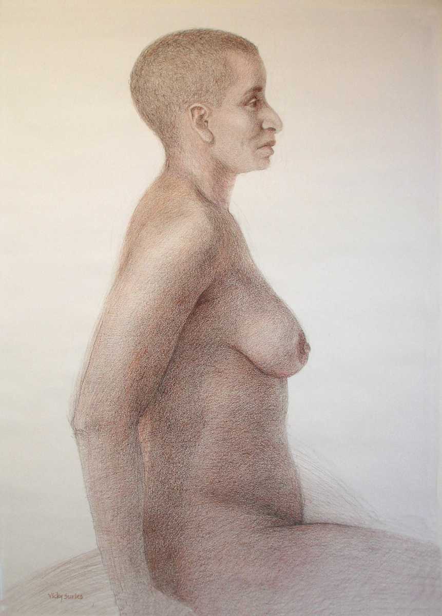 Stephanie Sitting by Vicky Surles 