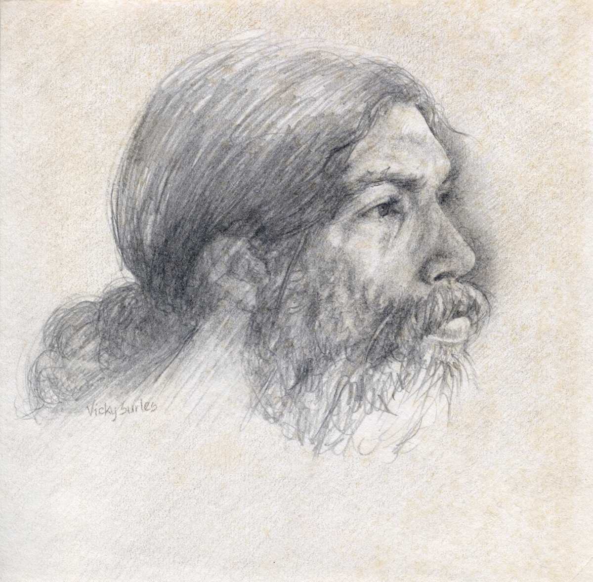 Portrait of Terry Ryle by Vicky Surles 