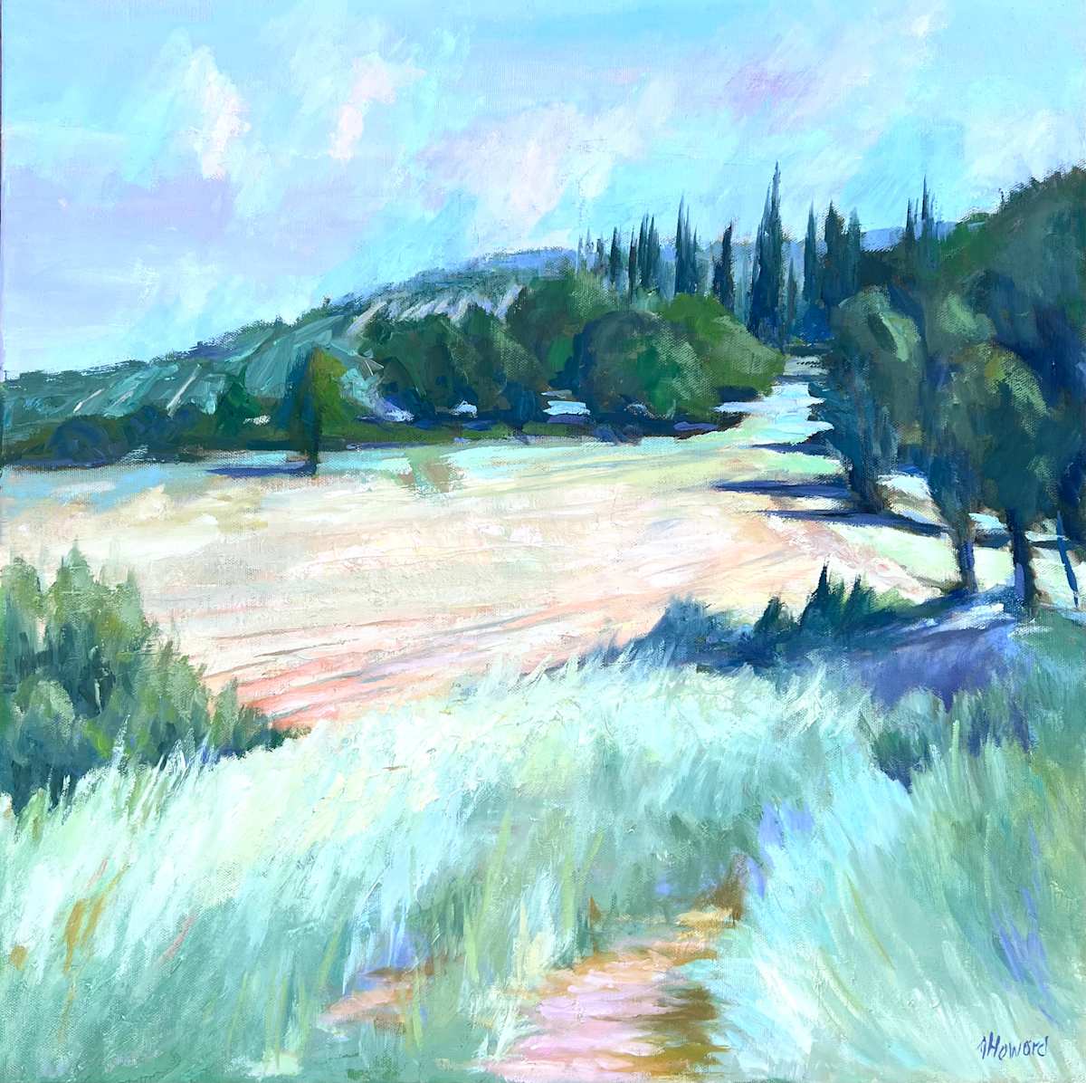 Tuscan Hills by Jennifer Howard 