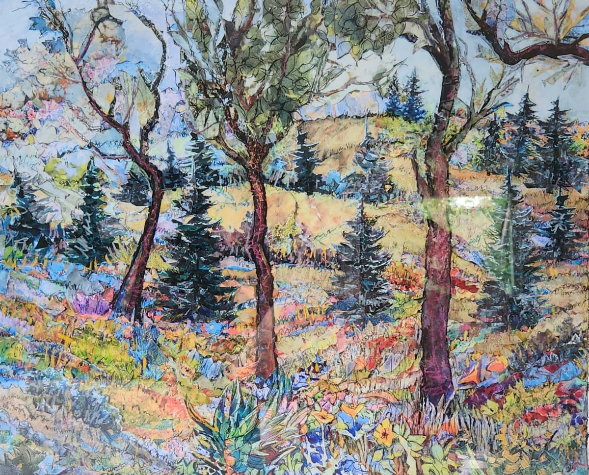 Among Pine Trees by Patricia Zannie, Image 1.