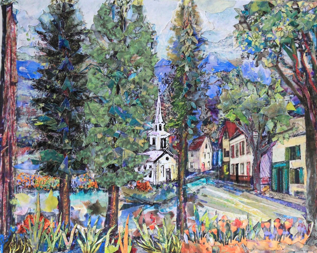 Small Village Series:  Fall by Patricia Zannie, Image 1.