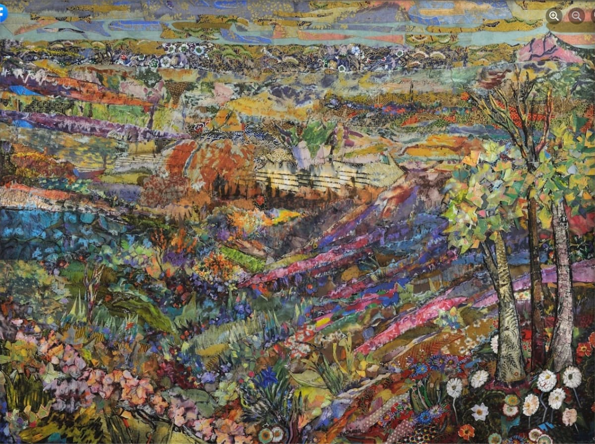 Fauvist Landscape No.2 by Patricia Zannie 