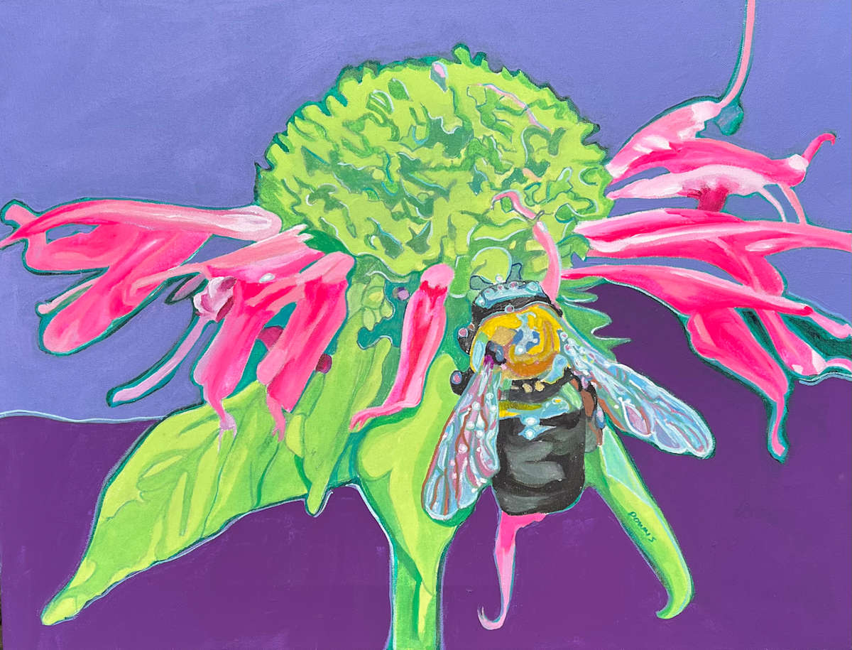 Glittering Bee by Jamie Downs, Image 1.