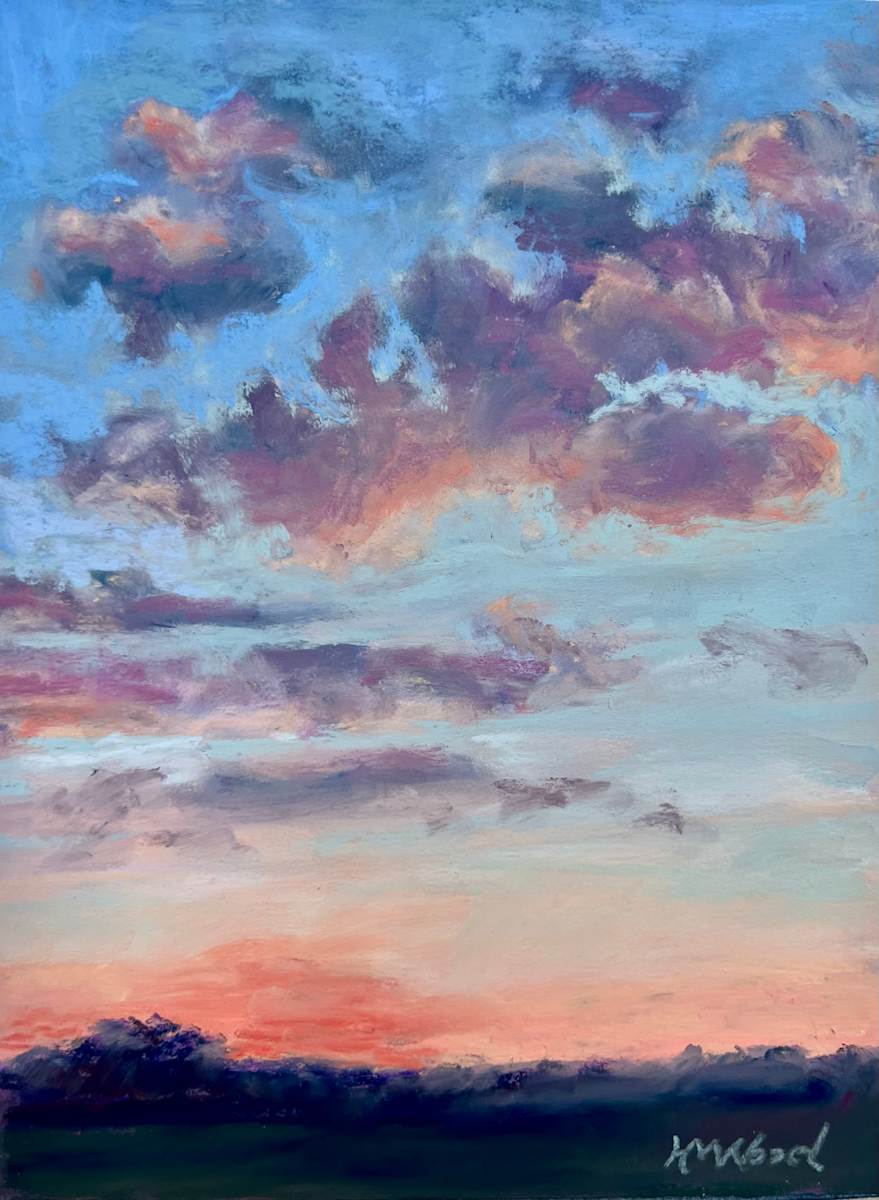 Pink Skies Ahead by Helen Wood 
