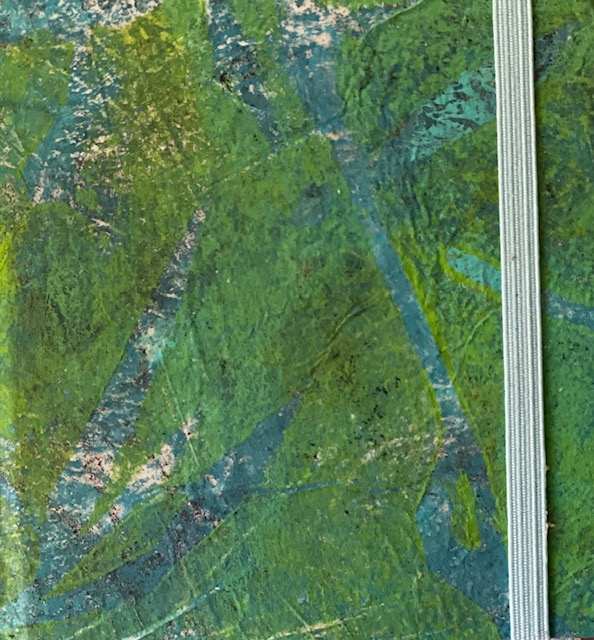 Green Blue Mini-Journal by Gail Kaplan-Wassell 