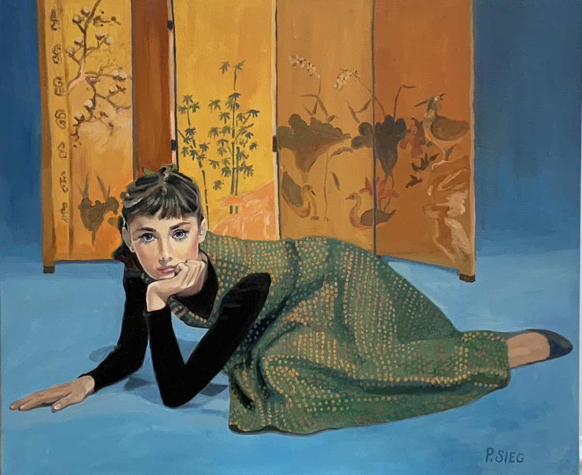 Sabrina and the Japanese Screen by Patrick Sieg 