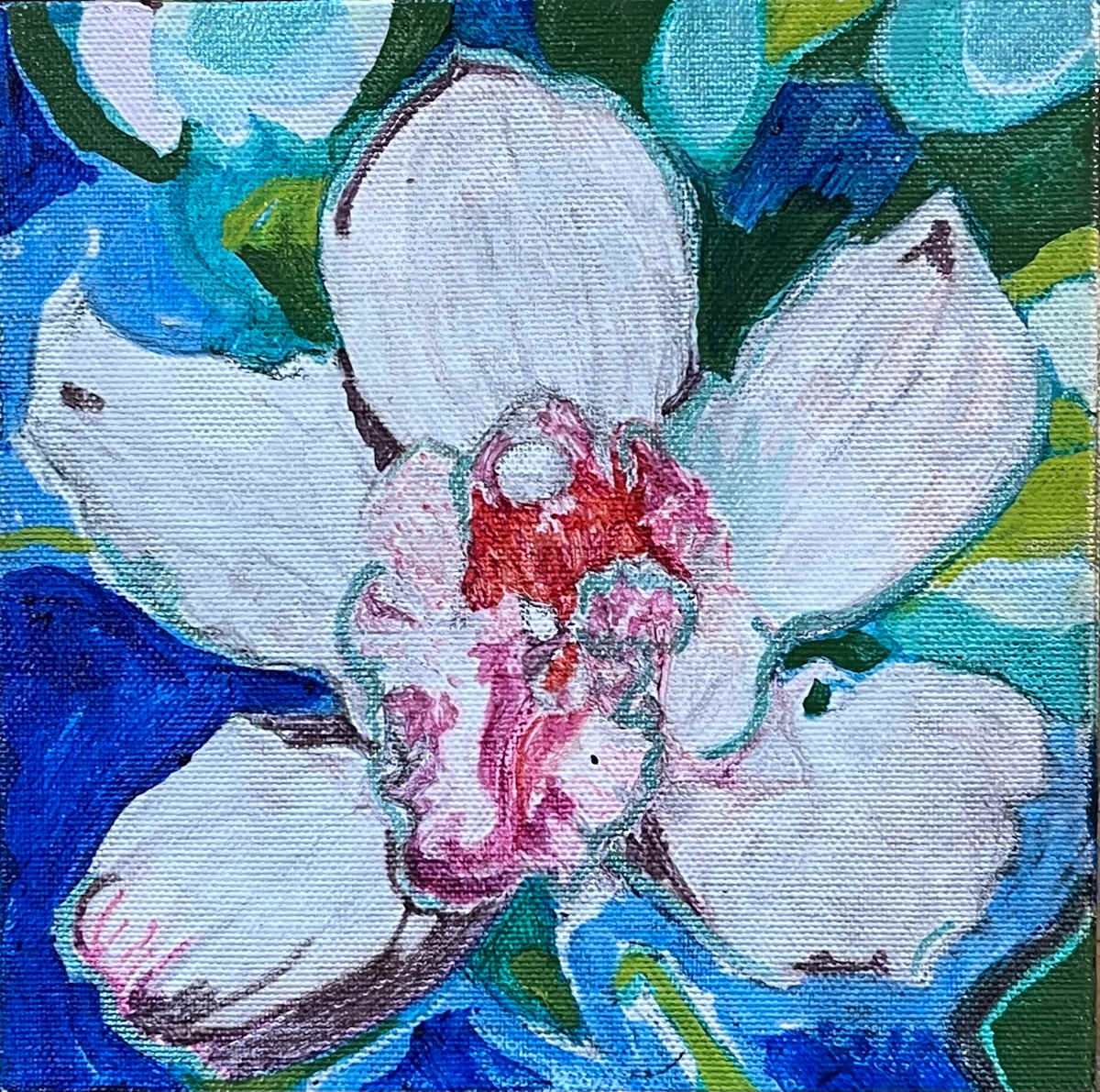 Orchid 2 Miniature by Jamie Downs 