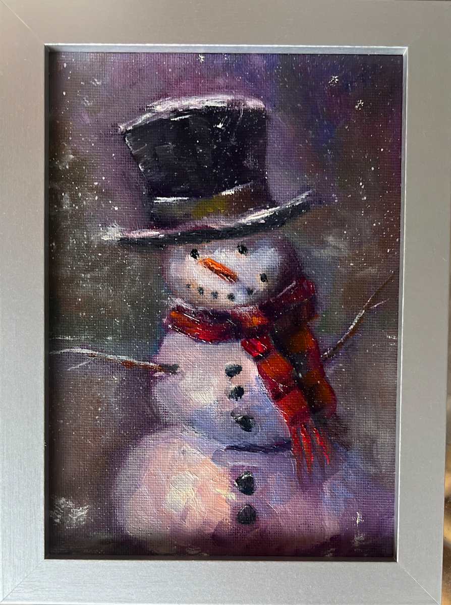 Snowman 4 by Rabecca Jayne Hennessey, Image 1.