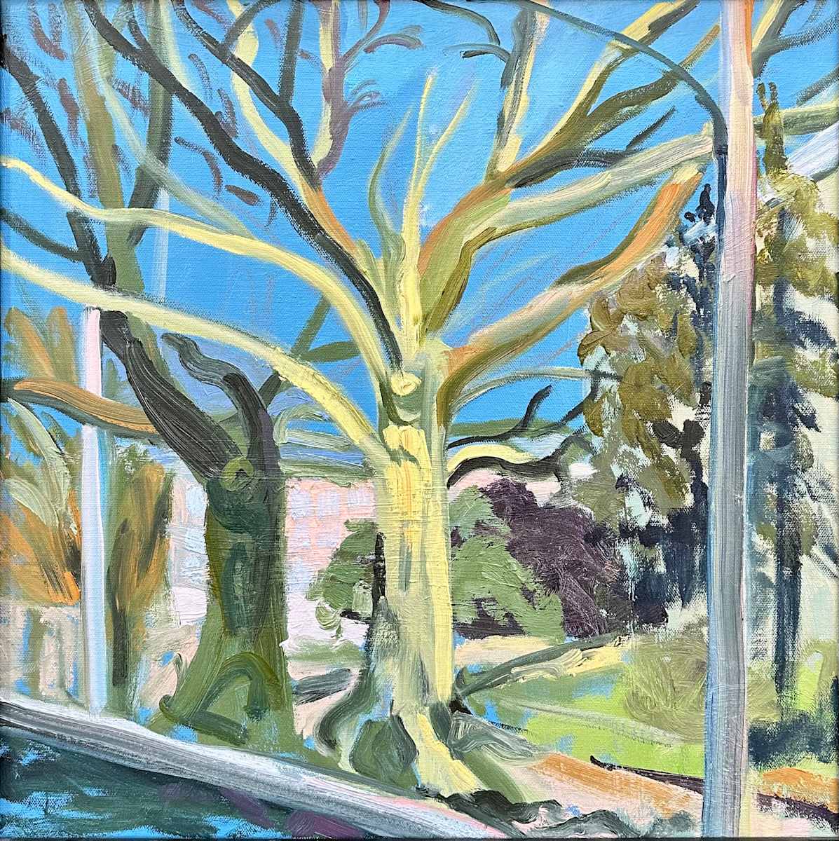 Yellow tree by Cindy Rivarde, Image 1.