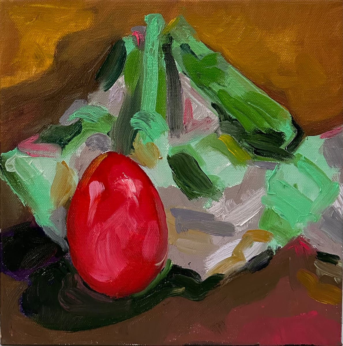 Red Egg by Cindy Rivarde 