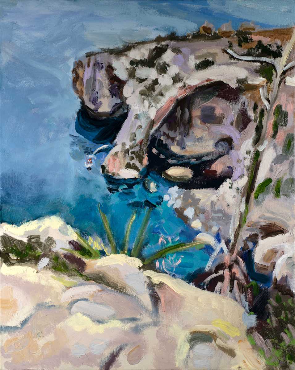 Malta Cliff by Cindy Rivarde 