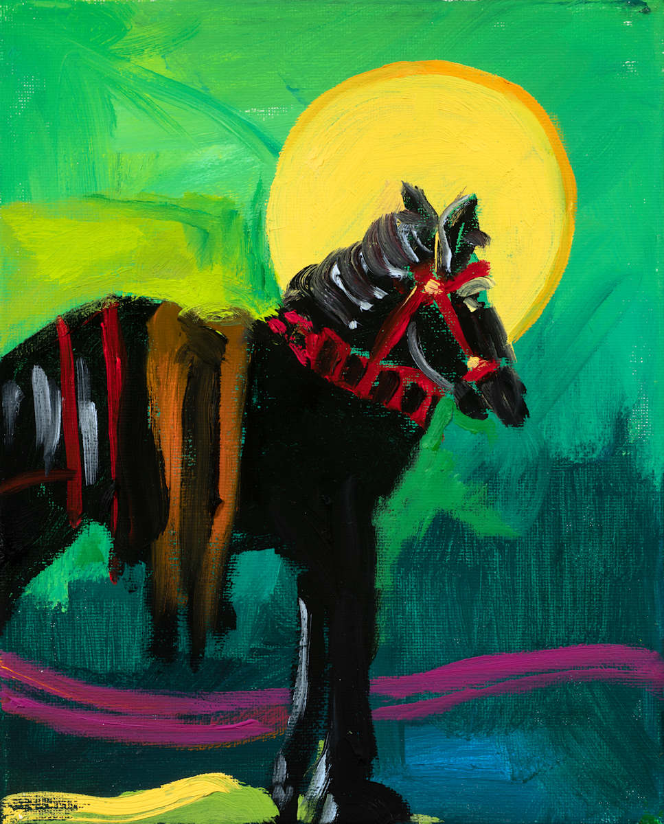 Pentacles - Knight by Cindy Rivarde, Image 1.