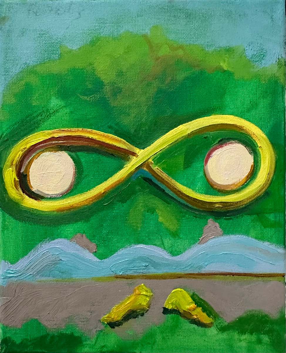 Pentacles 2 by Cindy Rivarde 