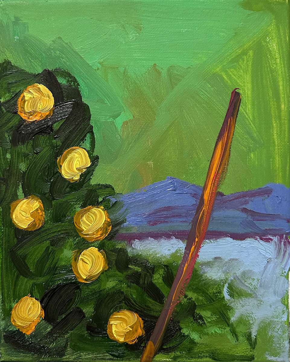 Pentacles 7 by Cindy Rivarde 