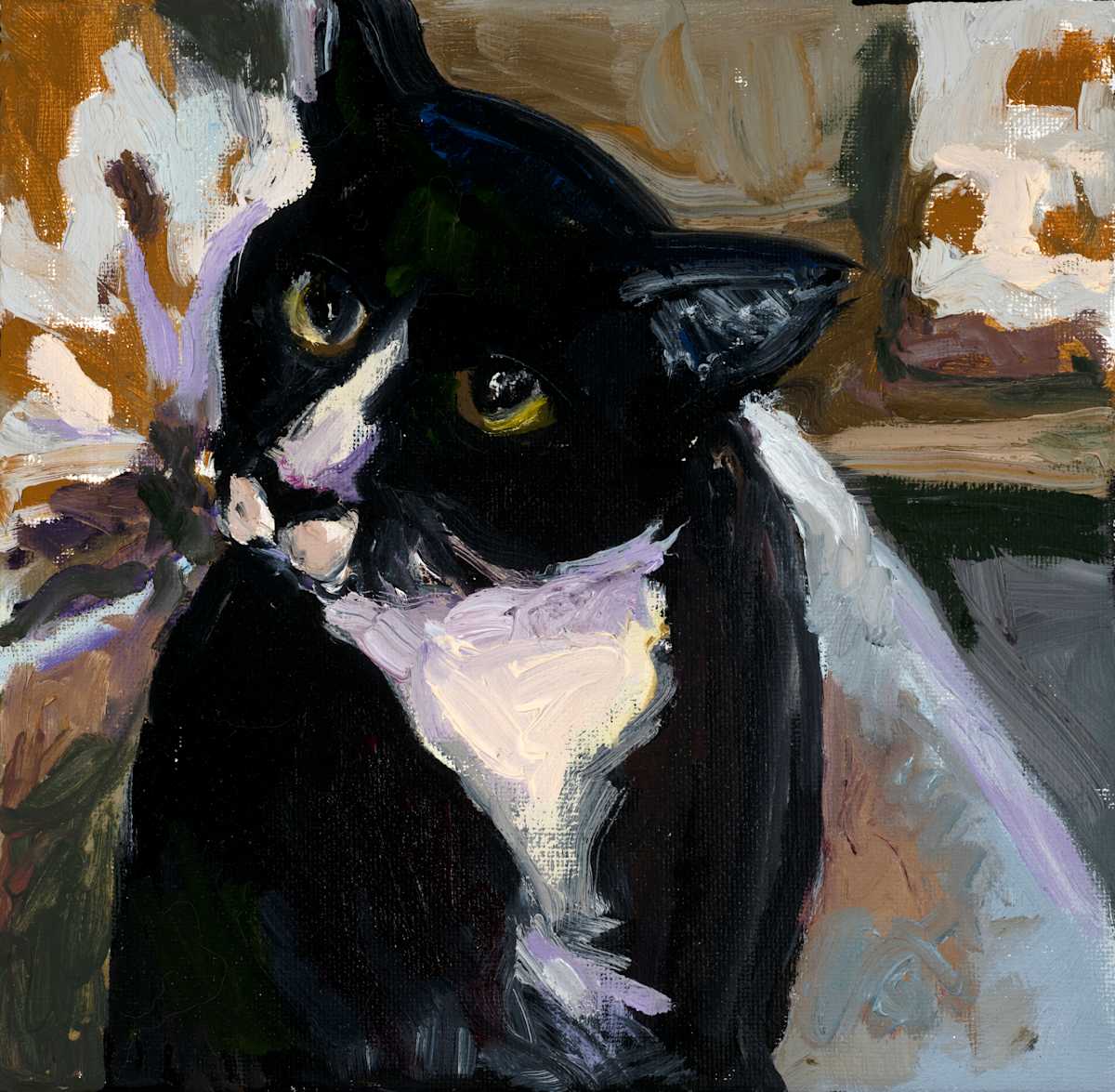 Picasso the Cat by Cindy Rivarde 