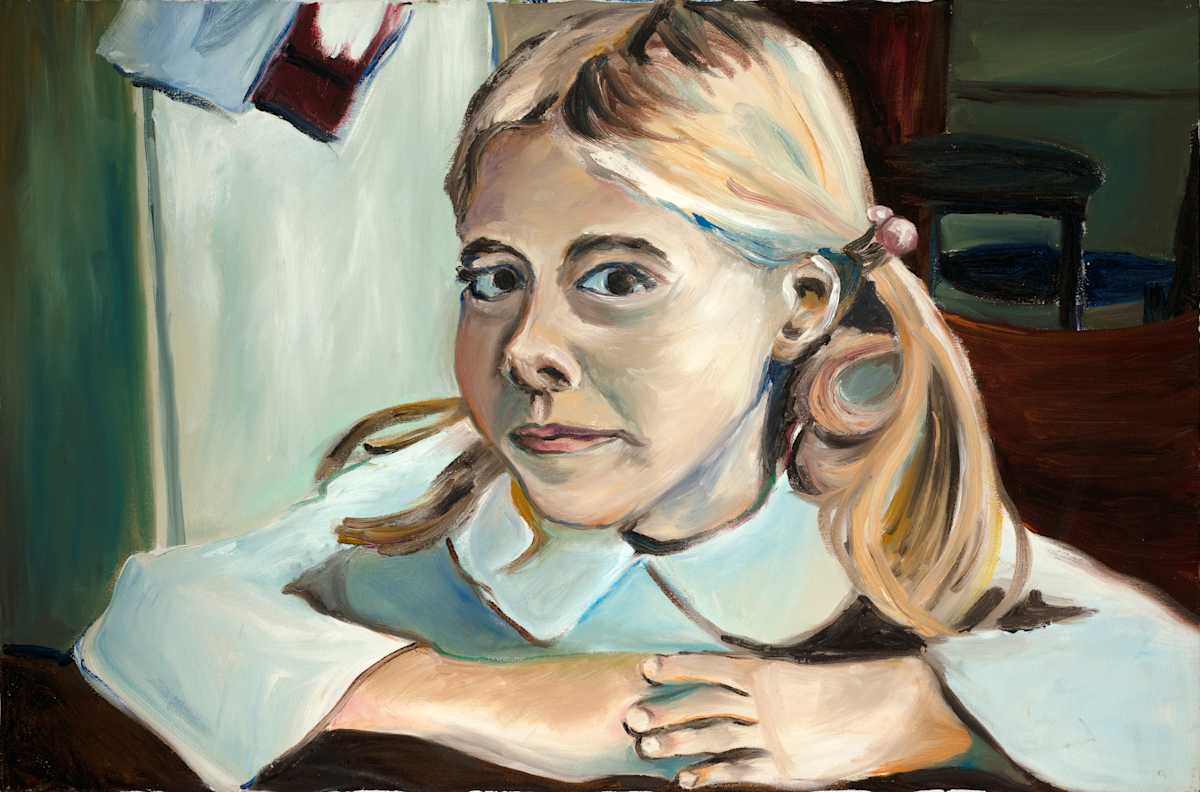 Self Portrait - Young by Cindy Rivarde 