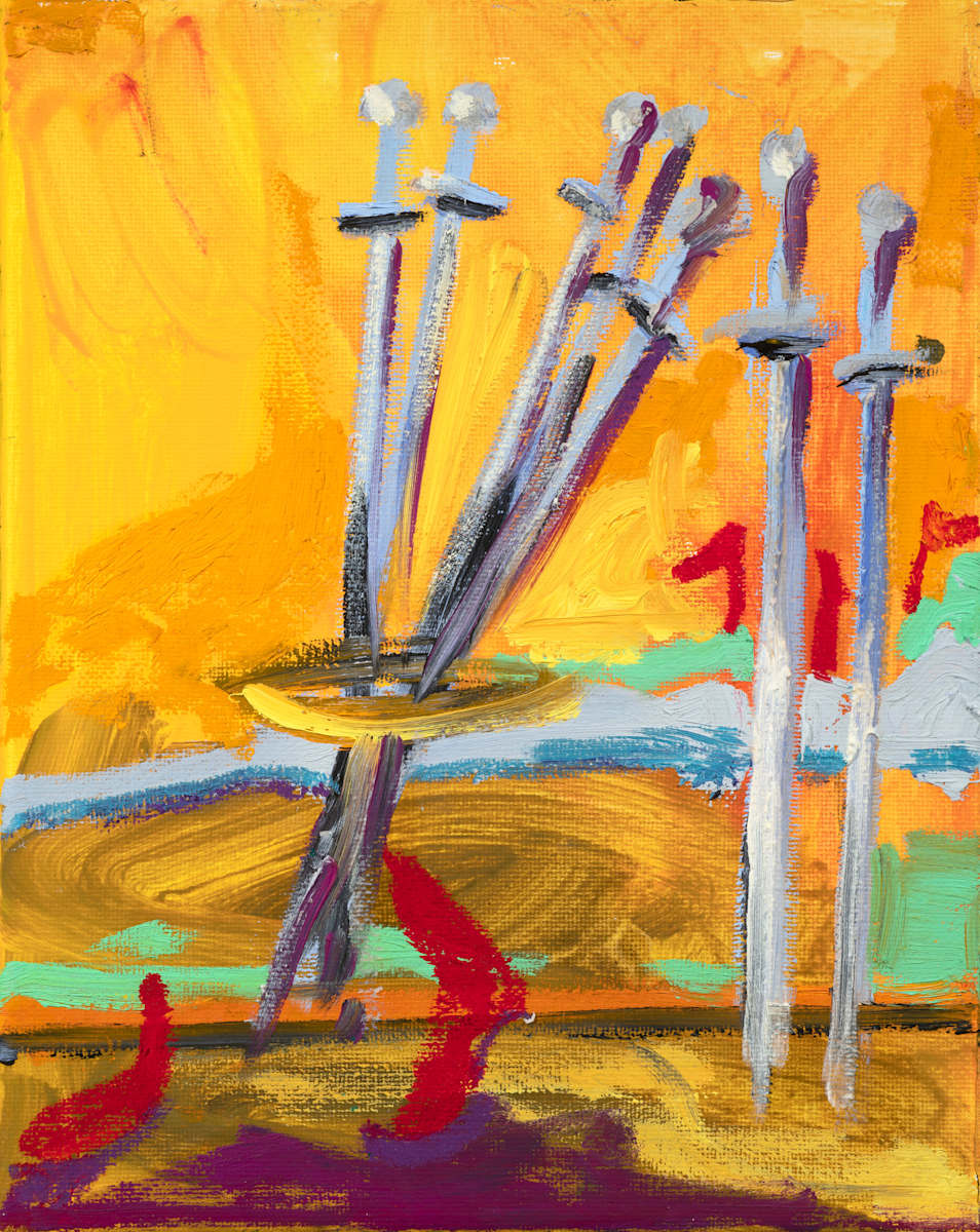Swords 7 by Cindy Rivarde, Image 2.