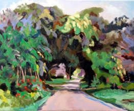 Tree Tunnel by Cindy Rivarde 