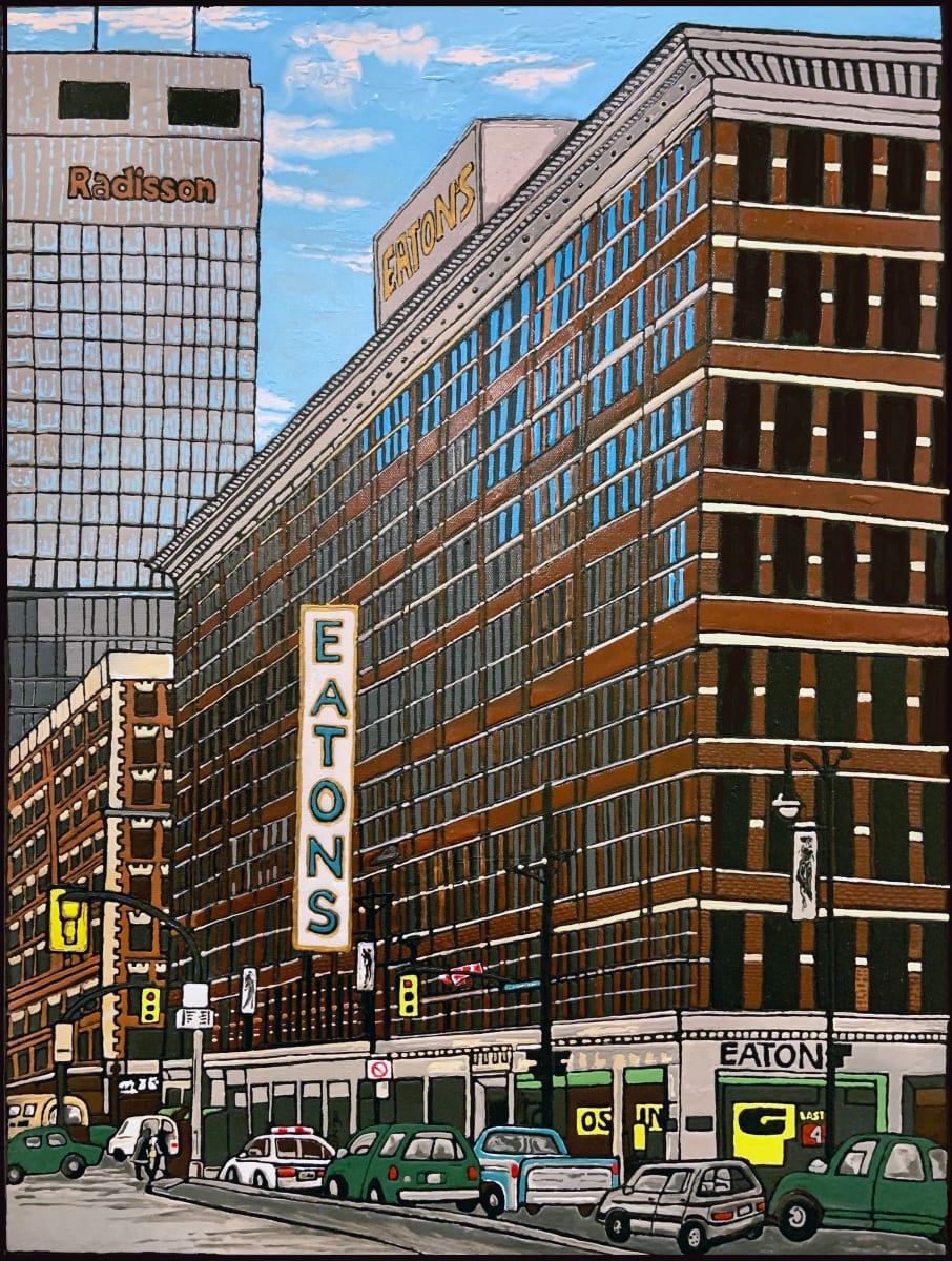 Eaton's Winnipeg by Joanne Berger  Image: Winnipeg Memories