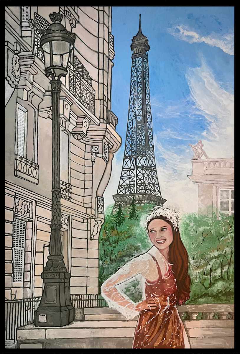 Girl in Paris by Joanne Berger  Image: Girl in Paris