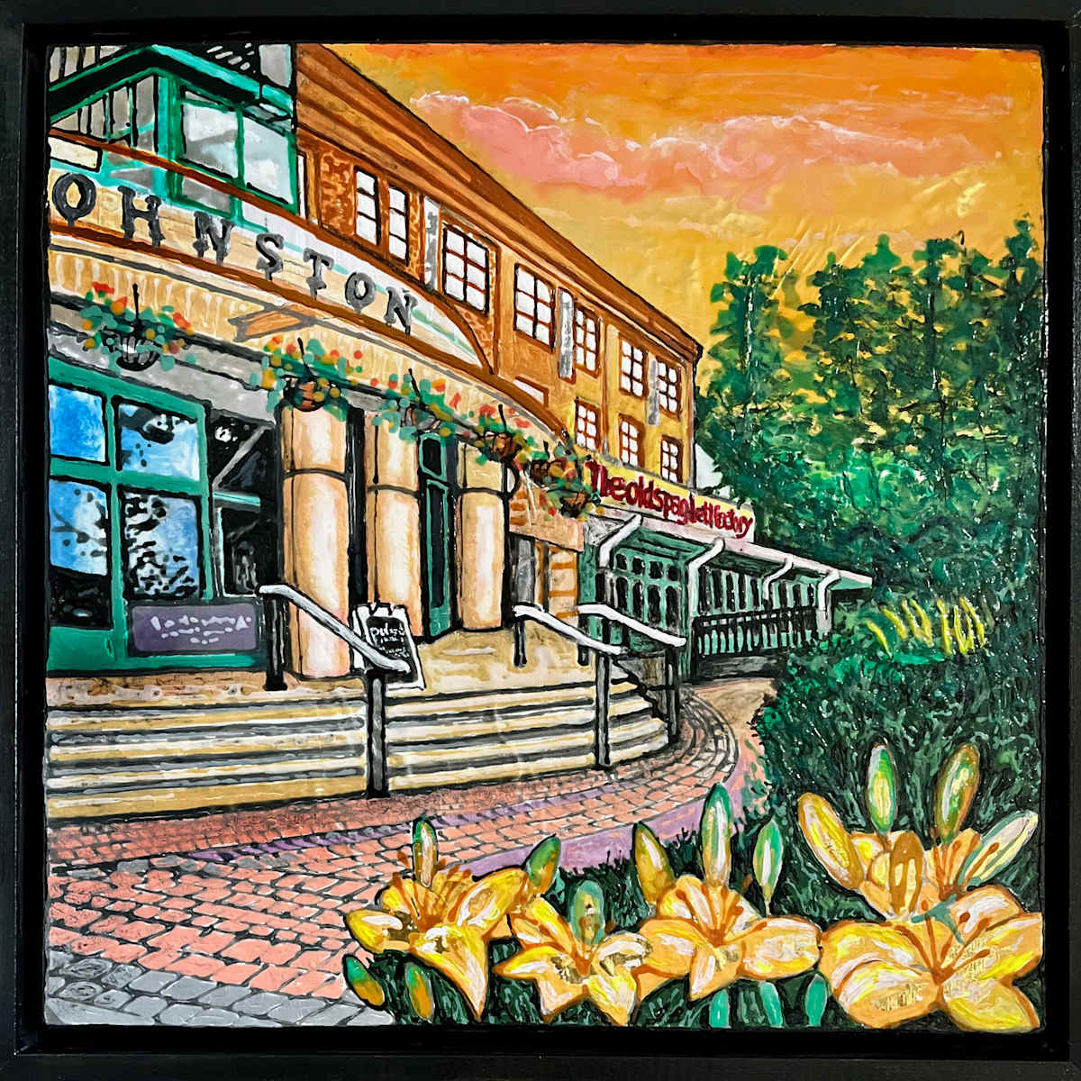 Blossoms at Johnston Terminal by Joanne Berger 