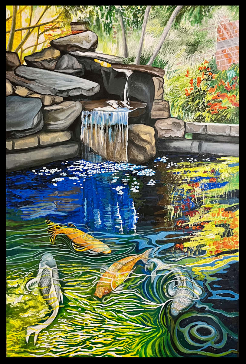Riverview Koi by Joanne Berger 