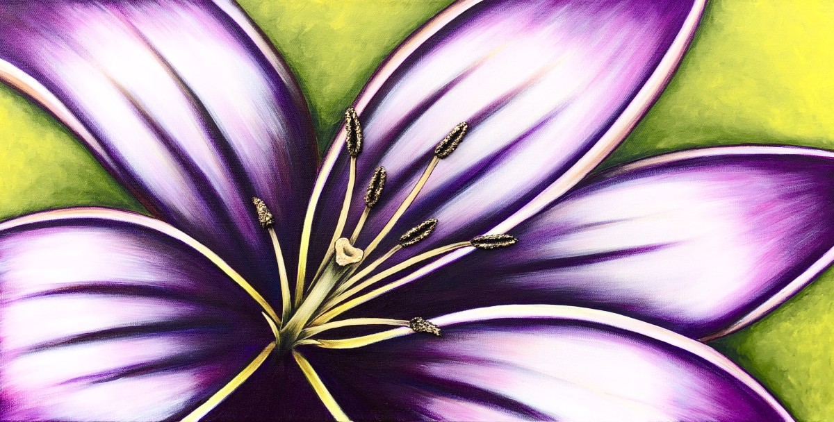 Cosmic Lily by Denise Cassidy Wood 