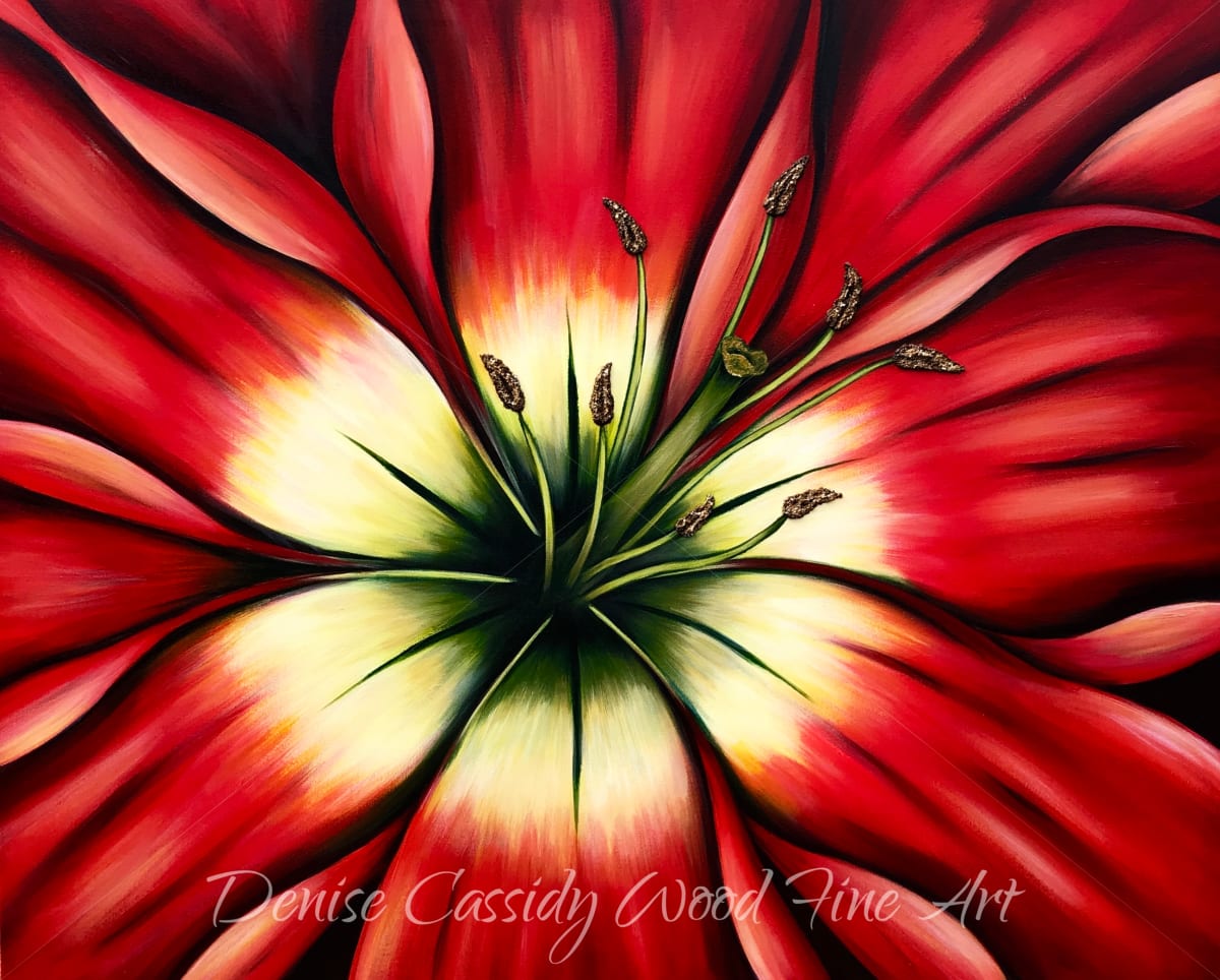Red Lily #552 by Denise Cassidy, Image 2.
