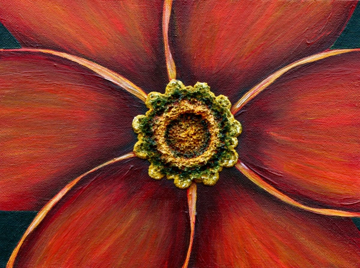 Red Cosmos    by Denise Cassidy, Image 1.