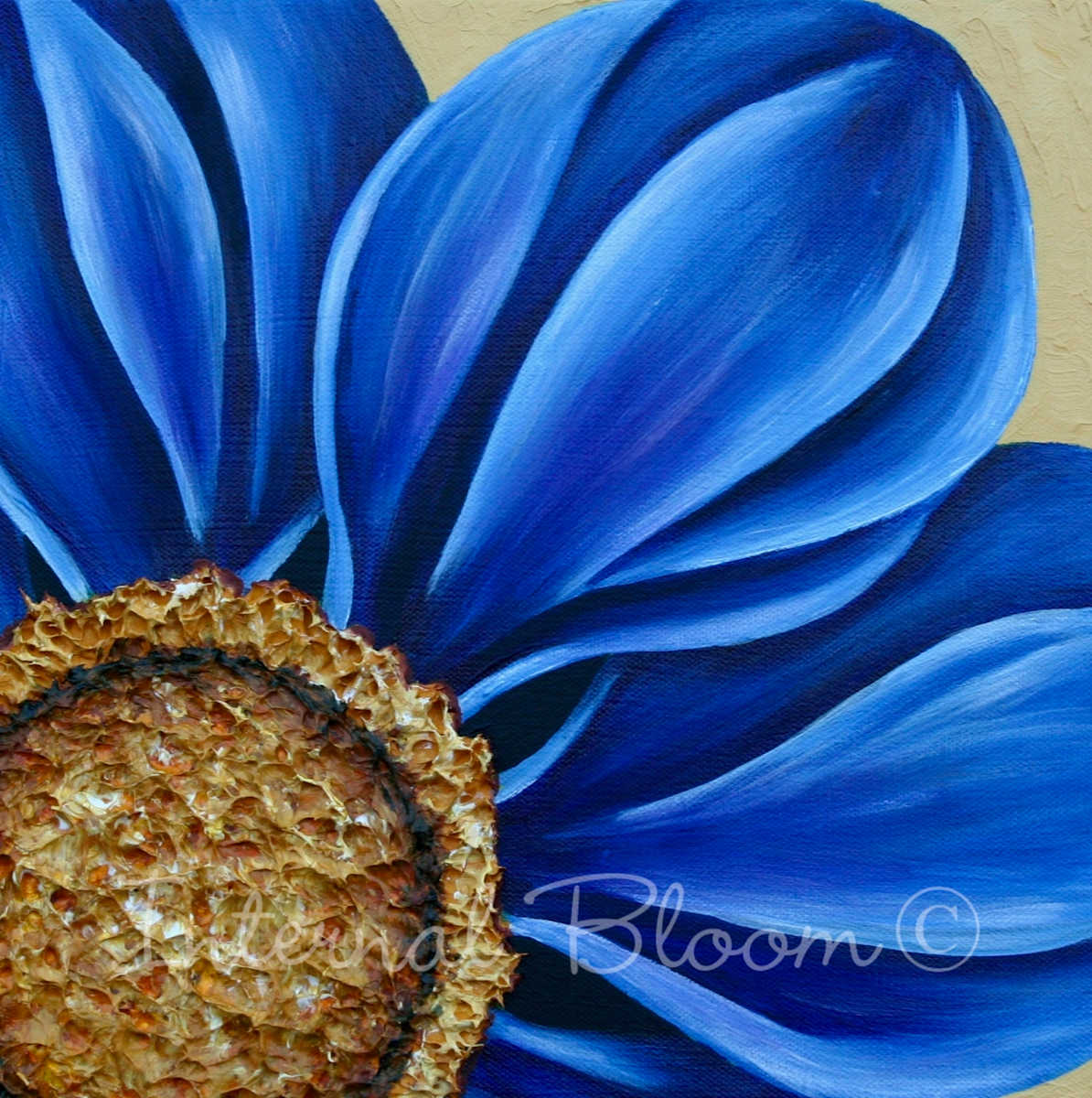 Blue Wildflower by Denise Cassidy, Image 1.