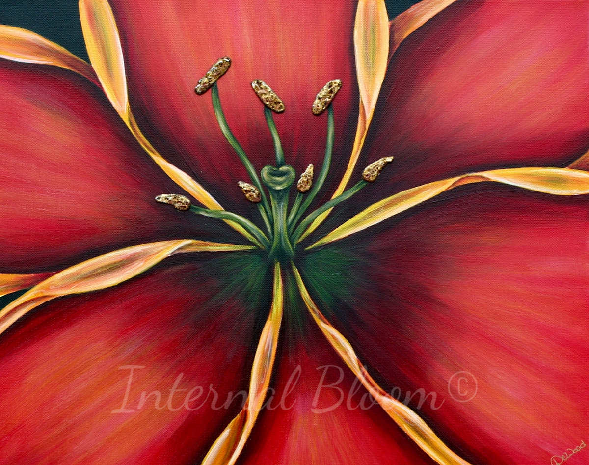 Red Lily by Denise Cassidy, Image 1.