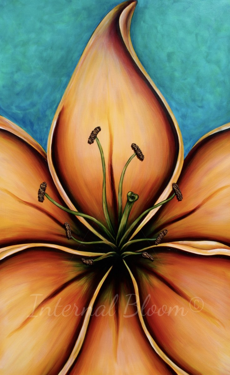 Fire Lily by Denise Cassidy Wood 