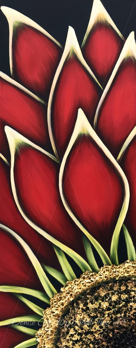 Red Dahlia #591 by Denise Cassidy, Image 1.
