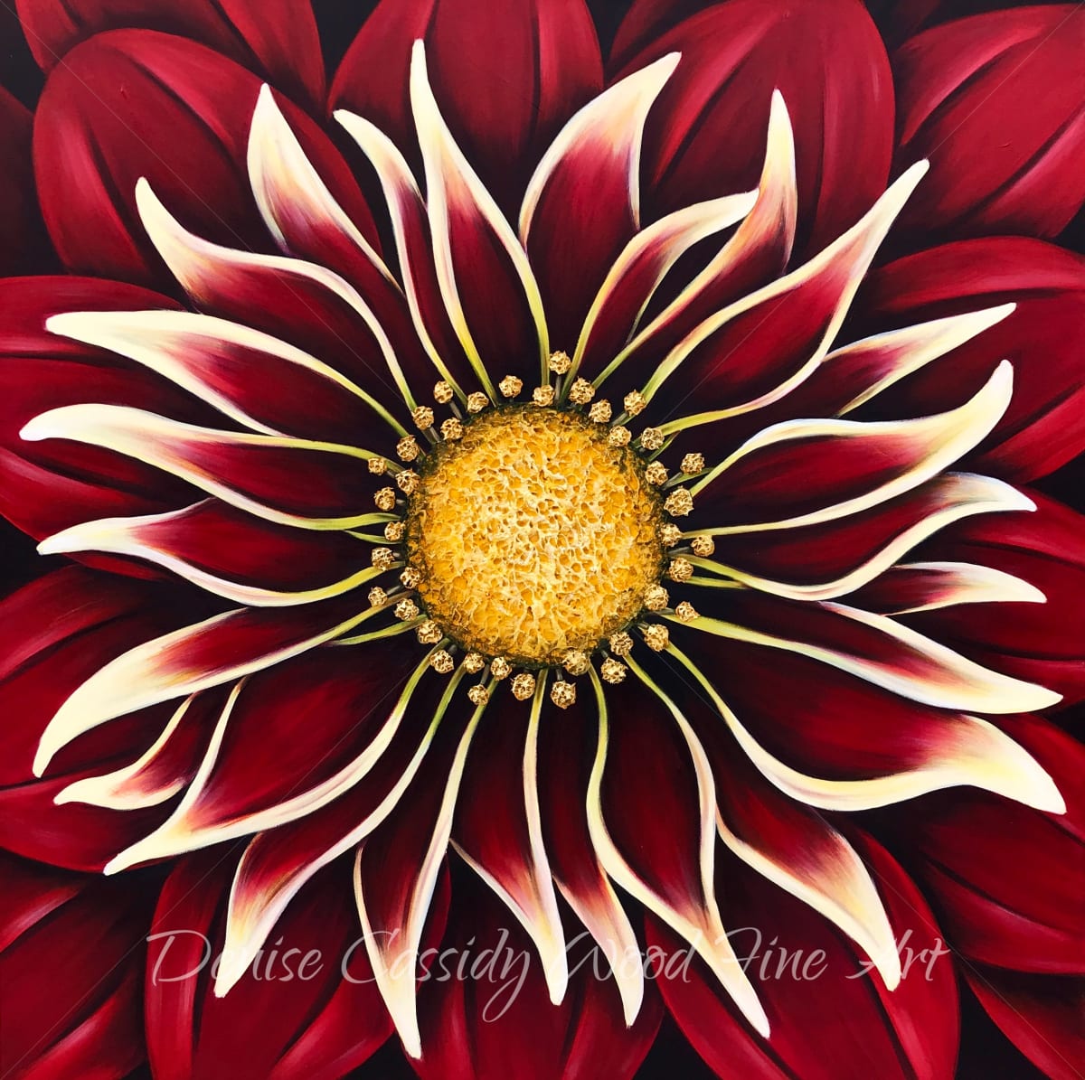 Scarlett Dahlia #600 by Denise Cassidy, Image 3.