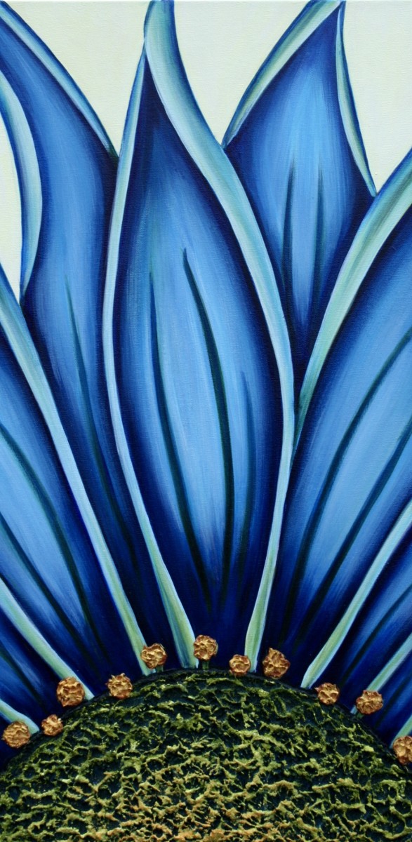 Blue Gazania by Denise Cassidy Wood 