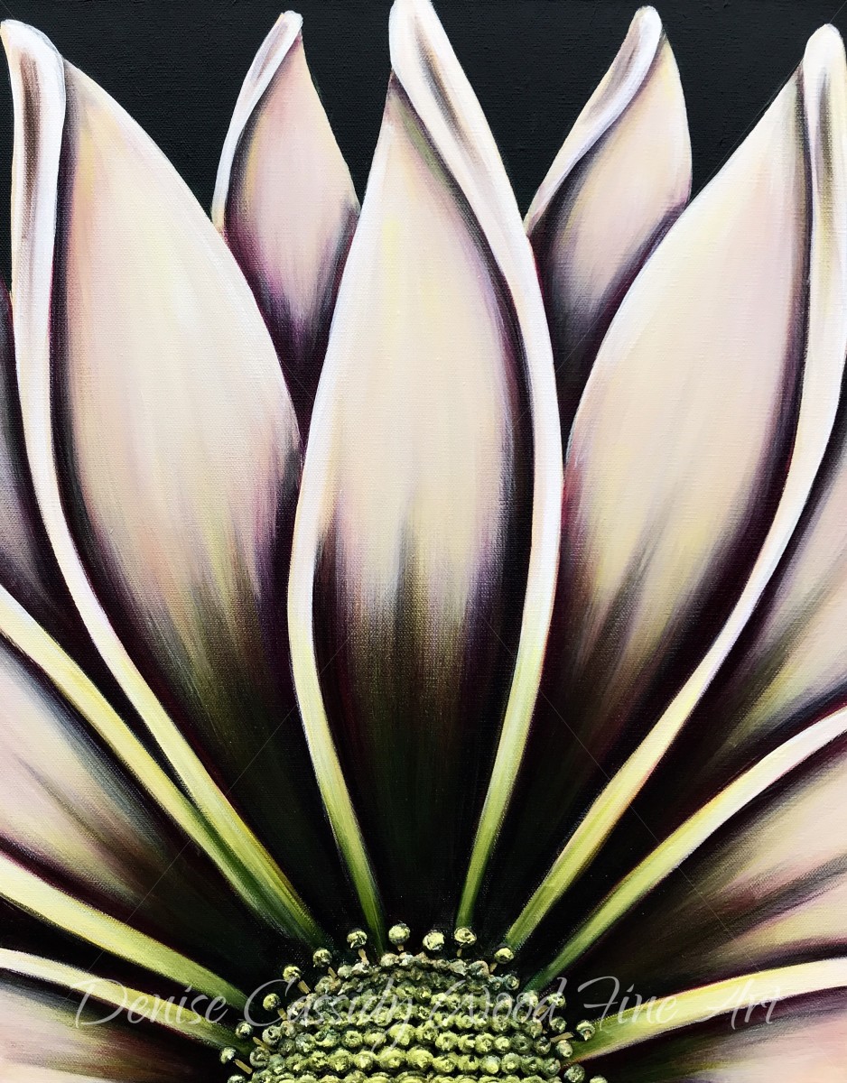 White daisy #609 by Denise Cassidy, Image 2.