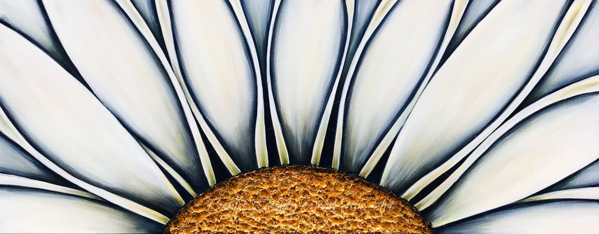 White Daisy Sunrise #613 by Denise Cassidy, Image 3.