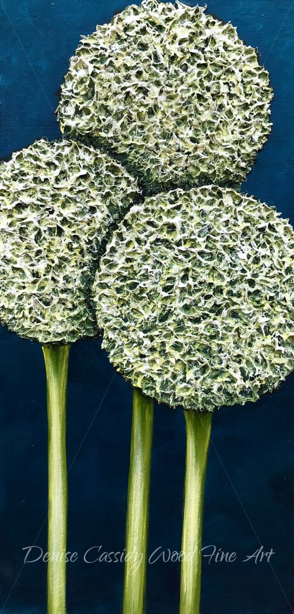 Green Allium #614 by Denise Cassidy, Image 2.