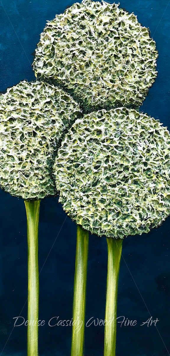 Green Allium #614 by Denise Cassidy, Image 2.