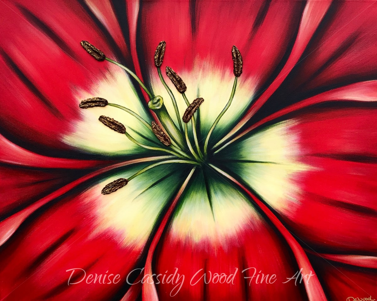 Red Lily #619 by Denise Cassidy, Image 2.