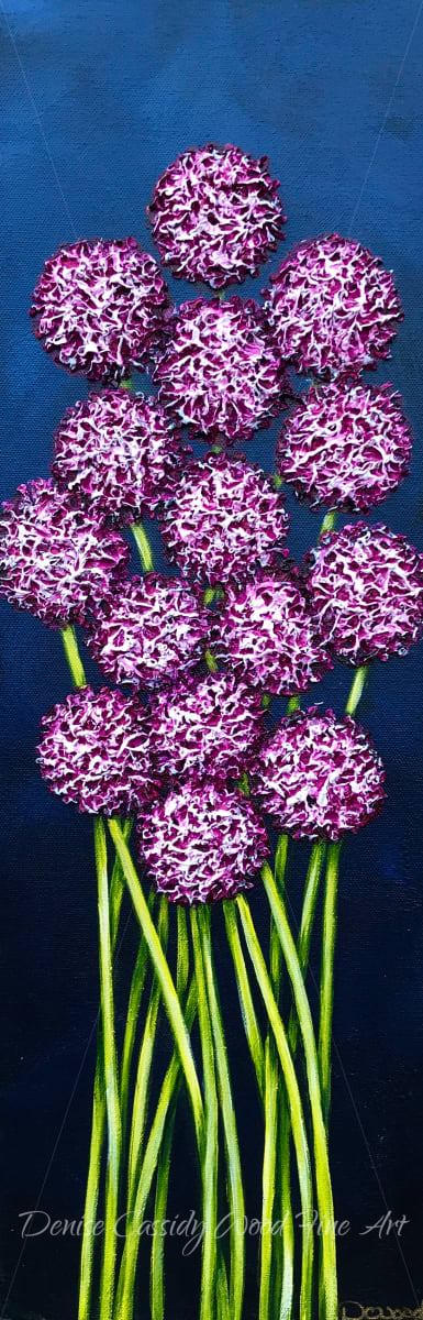 Flowering Chives #670 by Denise Cassidy Wood 