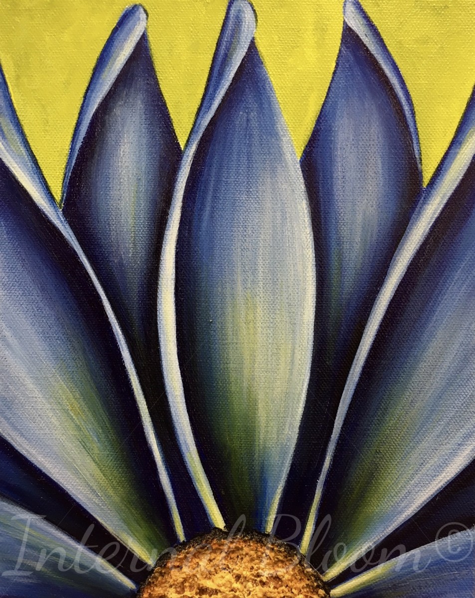 Blue Fire Daisy by Denise Cassidy, Image 1.