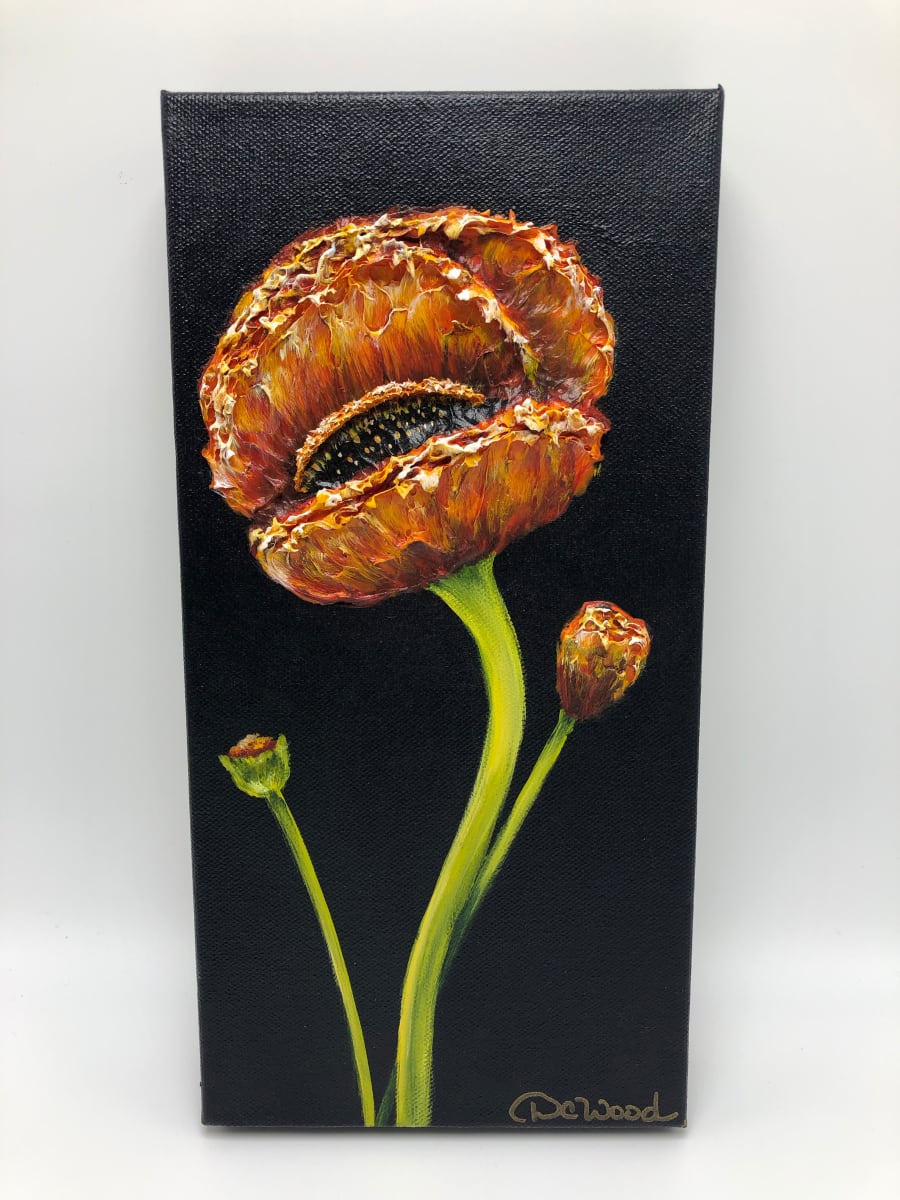 Orange Poppy #747 by Denise Cassidy, Image 1.