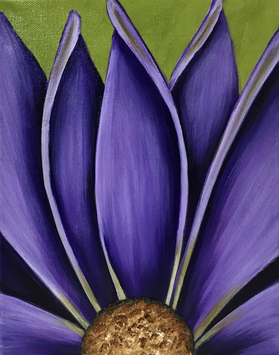 Purple Daisy by Denise Cassidy, Image 1.