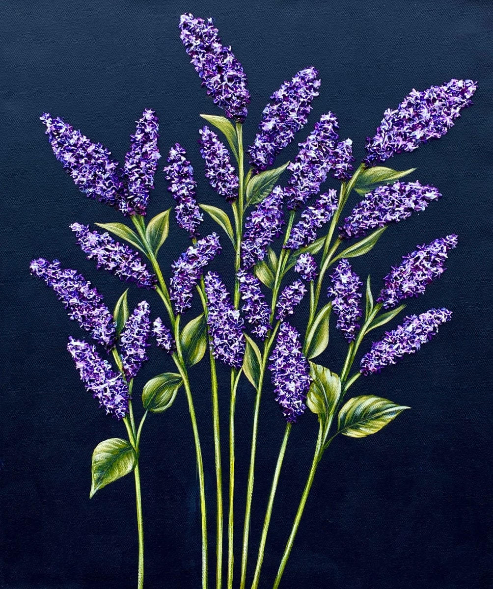 Lilacs  #1232 by Denise Cassidy, Image 2.